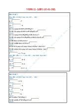 Đề thi Violympic Toán Lớp 1 - Vòng 11 - Năm học 2014-2015